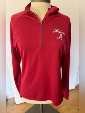 Pro Edge Alabama Red Quarter-Zip Pullover